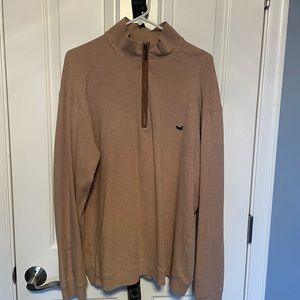 Southern marsh quarter zip. Size xl. Light brown